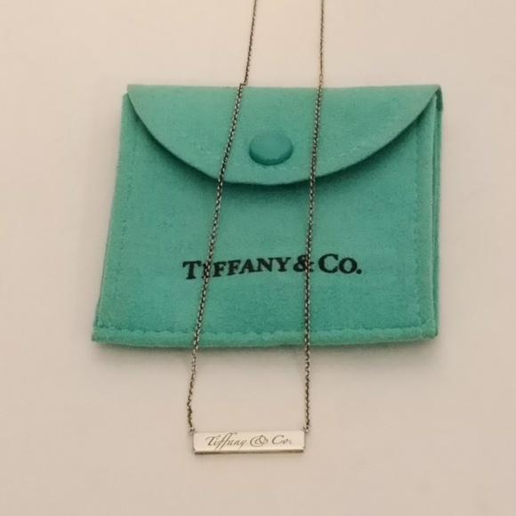 Tiffany & Co. Jewelry - Tiffany & Co. Silver Notes Bar Necklace
